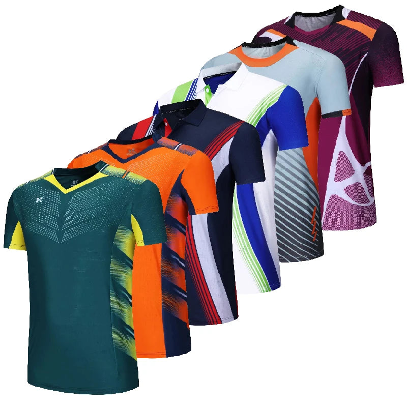 NEW Tennis Shirts Women Men Sports Clothes Badminton Wear Shirts Table Tennis Game Shirts Clothes Exercise POL O Clothes