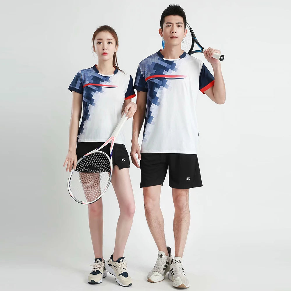 NEW Tennis Shirts Women Men Sports Clothes Badminton Wear Shirts Table Tennis Game Shirts Clothes Exercise POL O Clothes